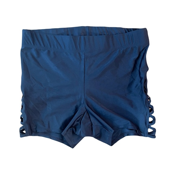 Torrid Strappy Sides Swim Shorts - Picture 3 of 4